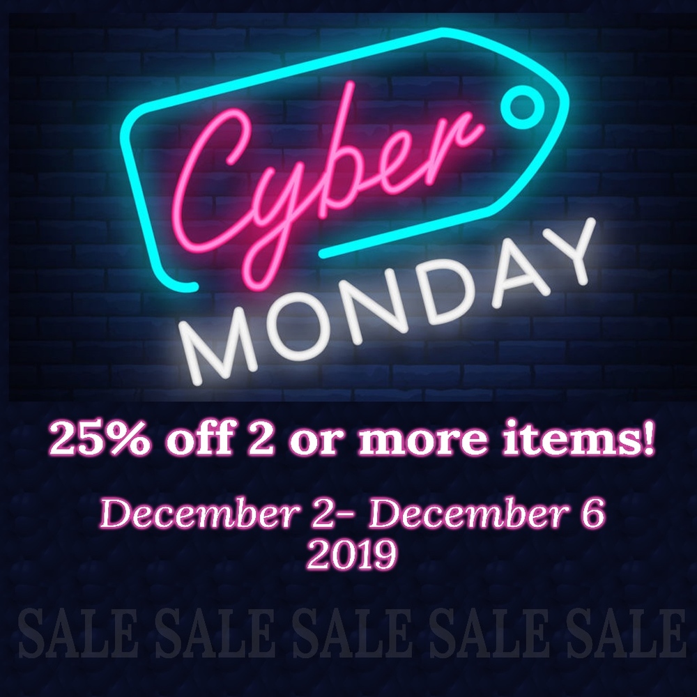 Cyber Monday SALE!